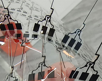 High-end application of laser cutting machine in electrode chips