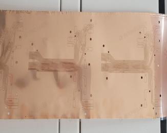 How does laser etching replace chemical etching in copper foil circuit boards?